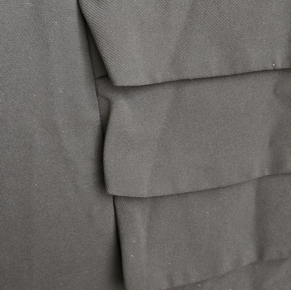 Sandra Angelozzi - tiered ruffle black skirt - us size 0 - Picture 3 of 4